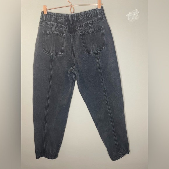 Missguided Black Mom High waisted Jeans Size 6 - Picture 4 of 6